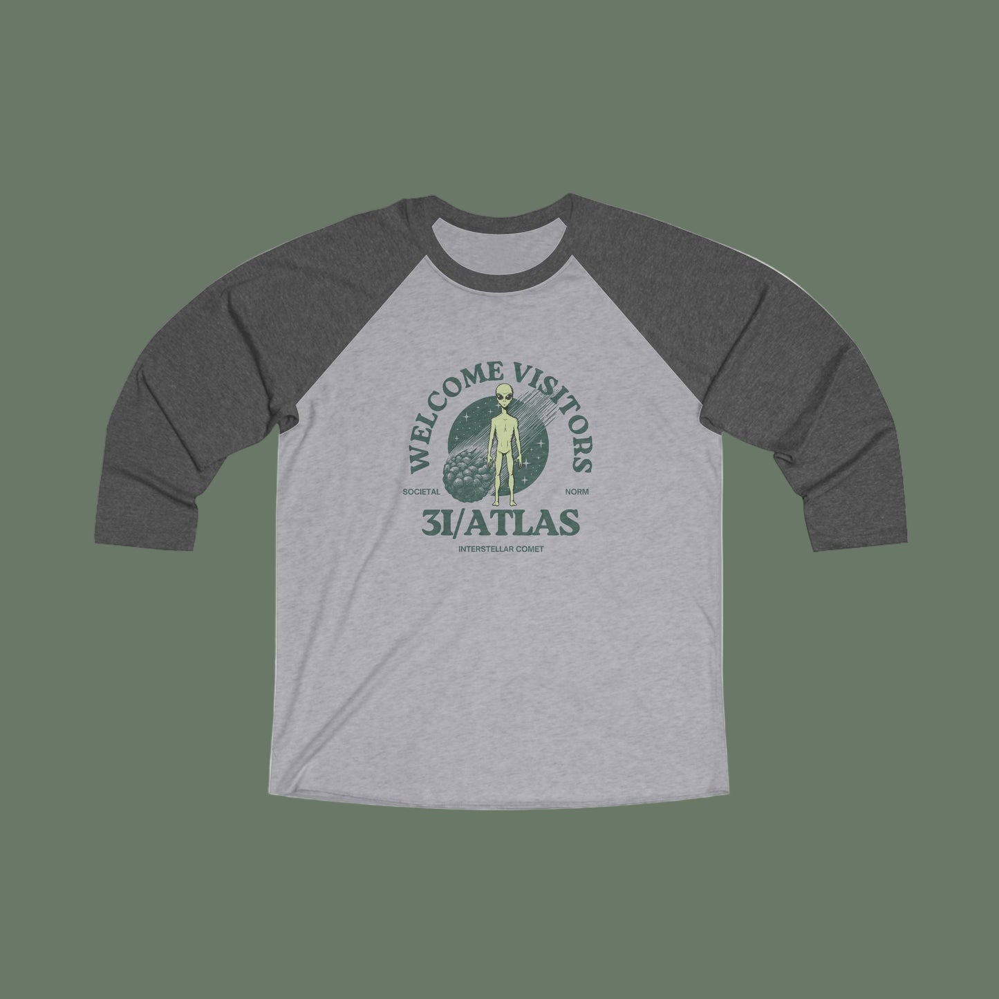 3I/ATLAS Unisex Raglan Tee