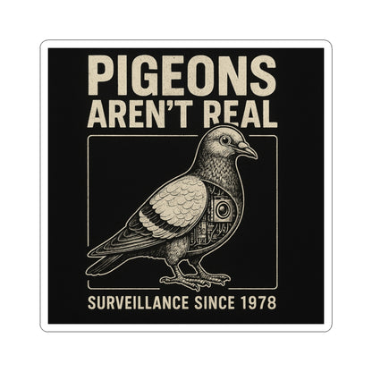 Pigeon Surveillance Sticker