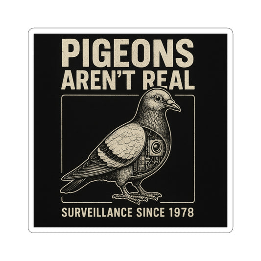 Pigeon Surveillance Sticker